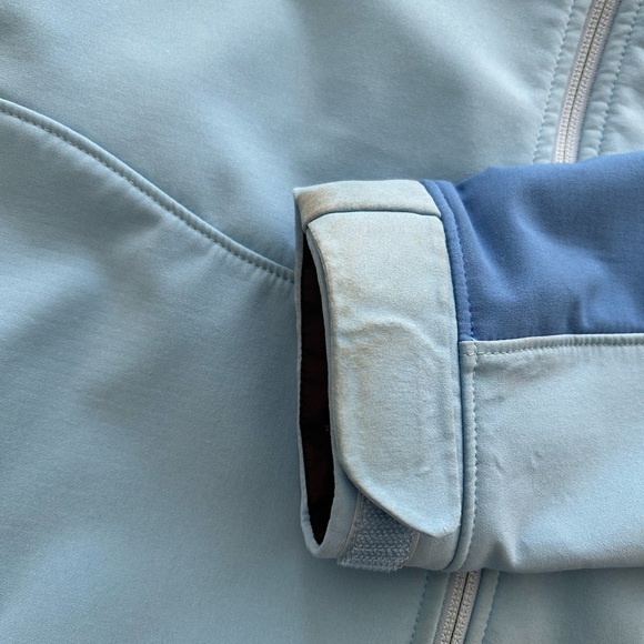 Marmot Tempo Blue Full-Zip Soft Shell Jacket XL - Picture 4 of 15